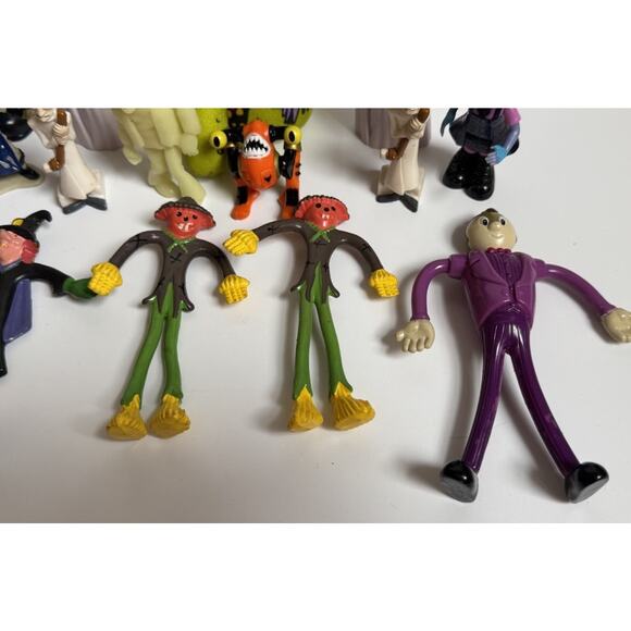 VTG Mix Of 14 Halloween 80s 90s Burger King Mcdonald’s￼& The Bendable Toys. - Picture 8 of 9